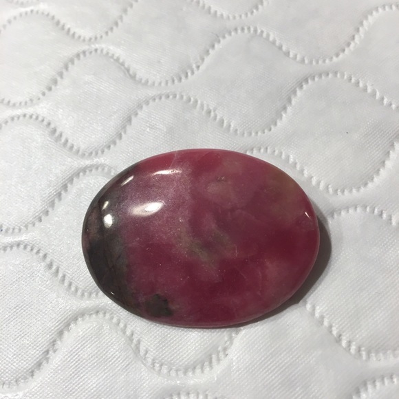 Pink Stone Brooch